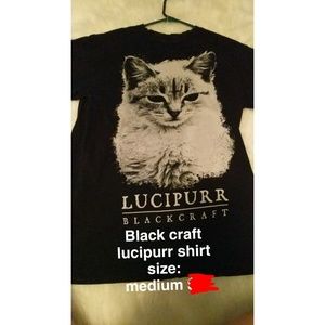 Black craft cult lucipurr shirt